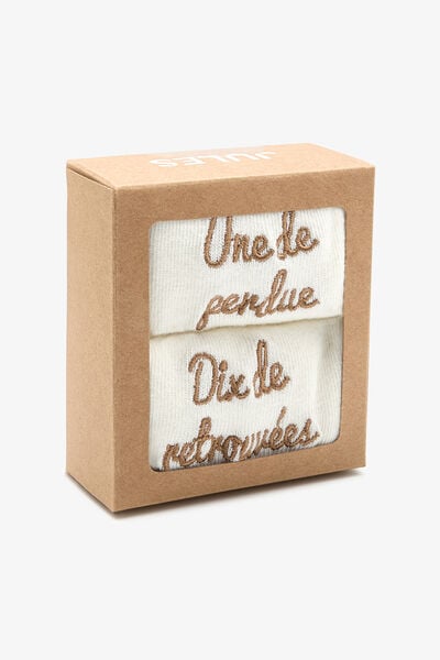 Chaussettes hautes fantaisie