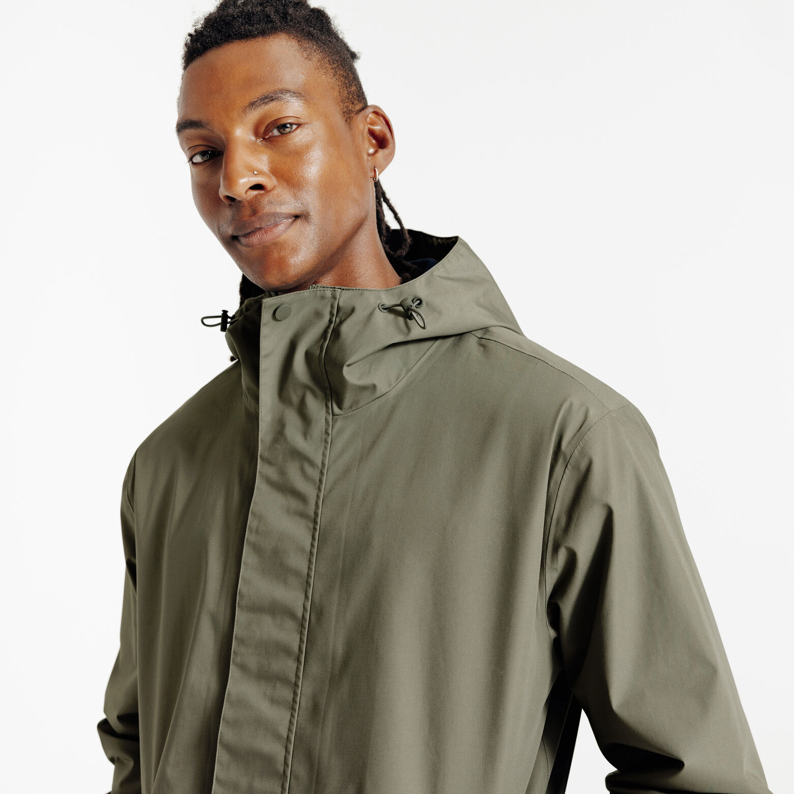 Parka courte waterproof &agrave; capuche