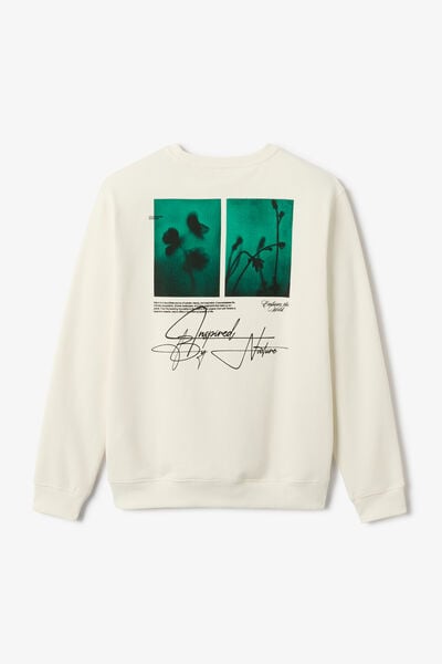 Sweat imprim&eacute; devant et dos