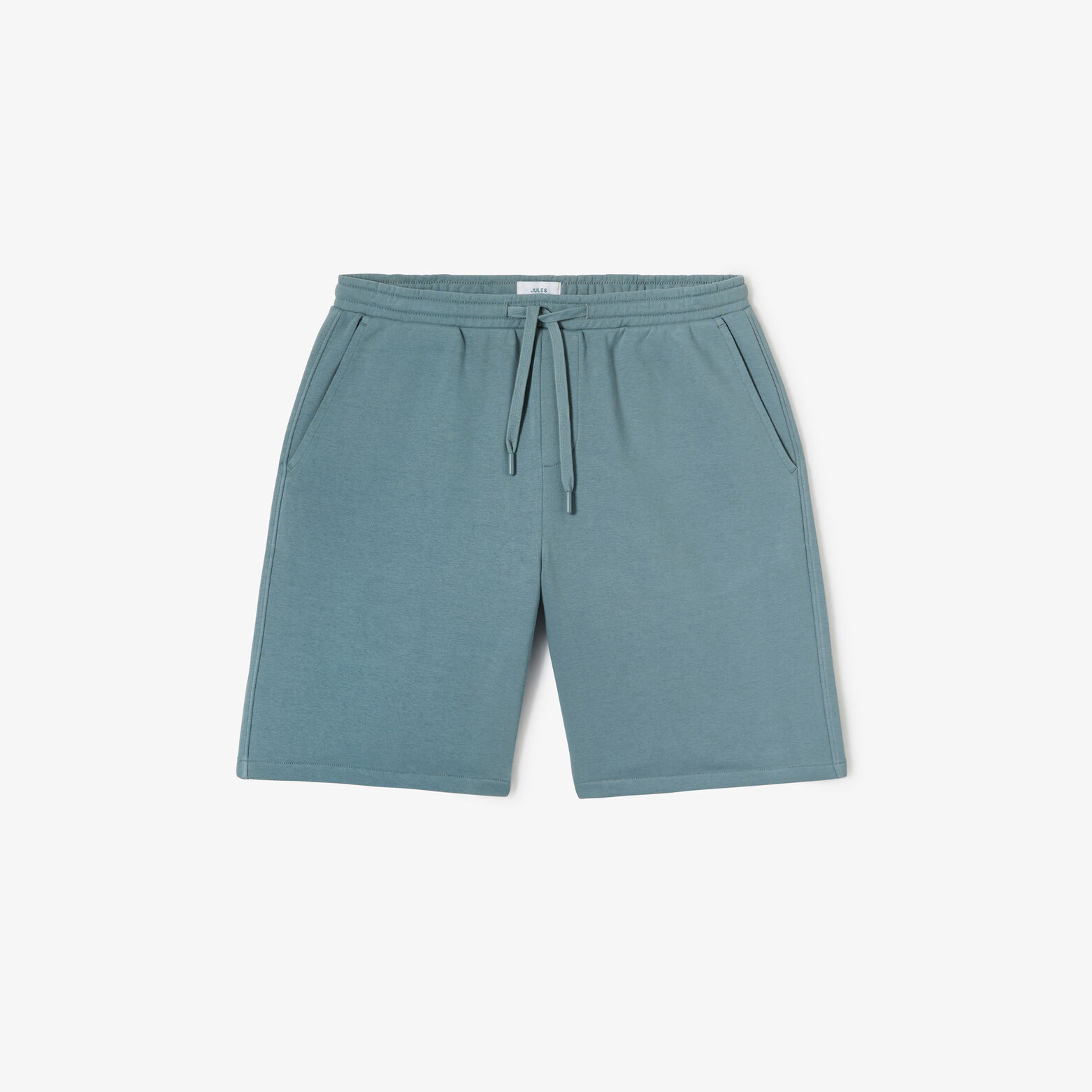 Short en molleton taille &eacute;lastiqu&eacute;e