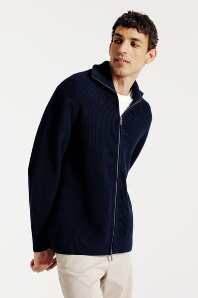 Gilet zipp&eacute; col camionneur