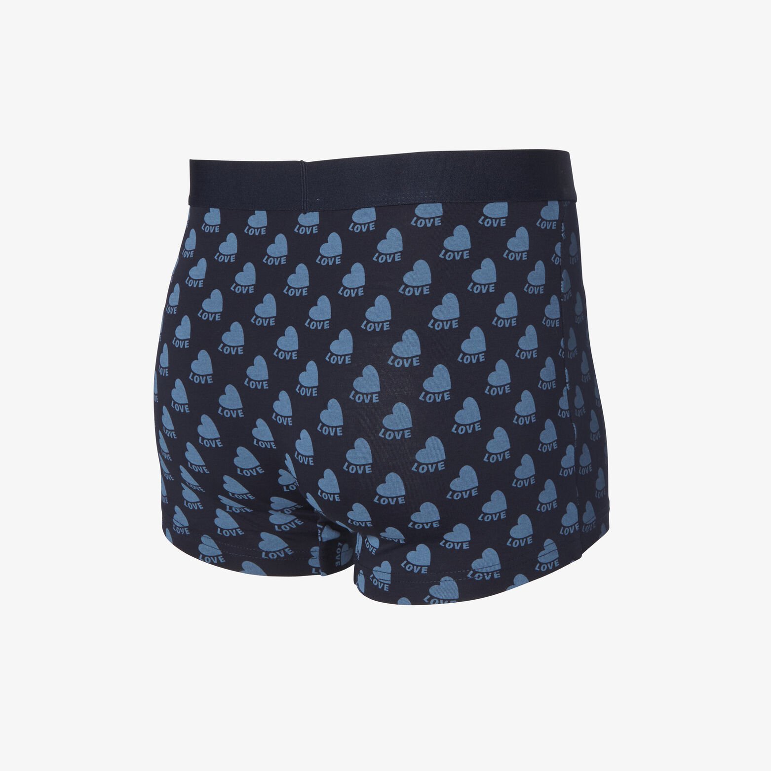 Boxer fantaisie c&oelig;ur love