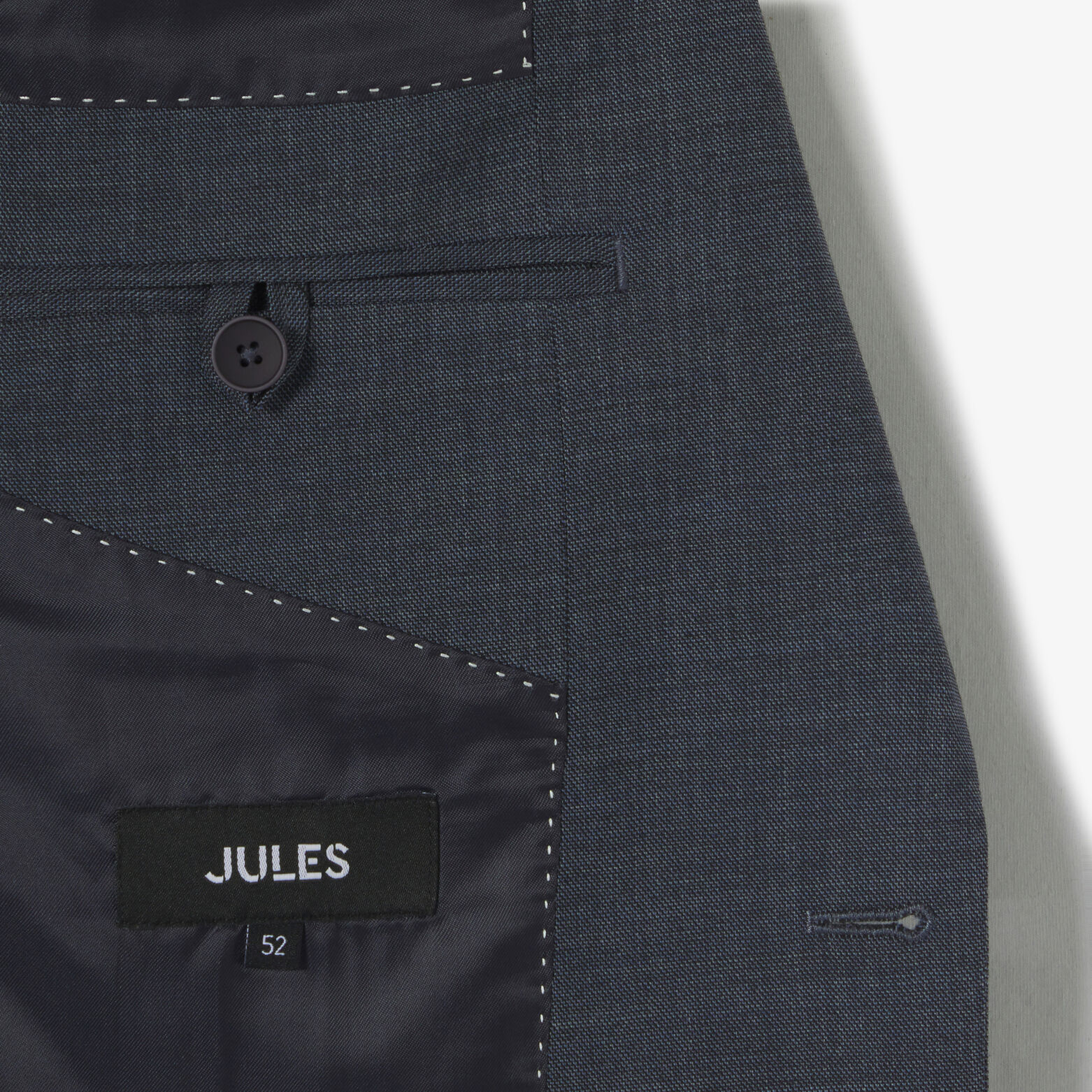 Veste de costume confort bi-ton