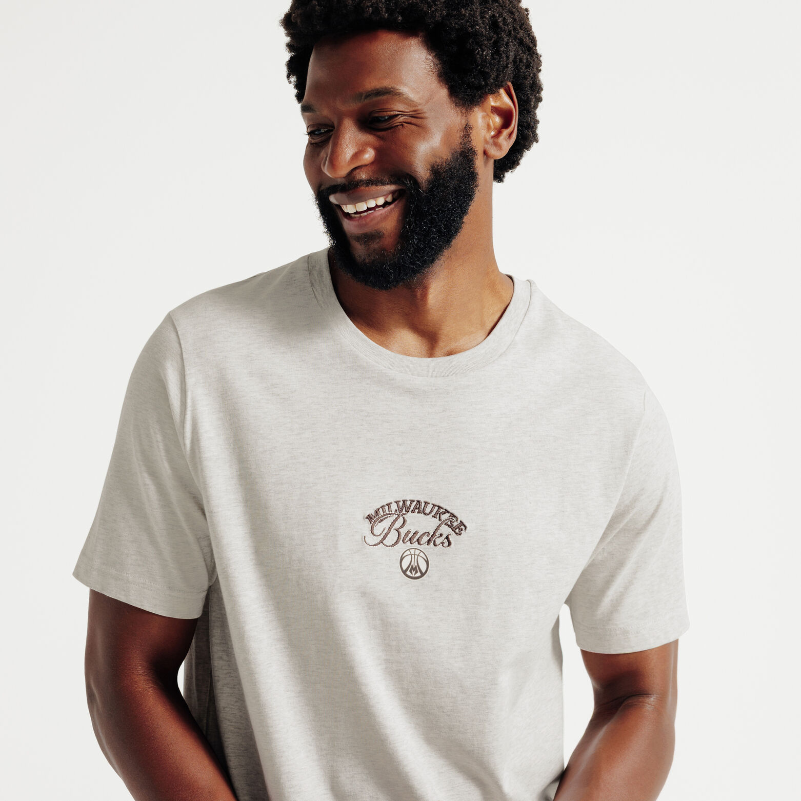 Tee shirt Milwaukee Bucks licence NBA