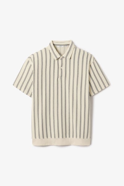 Polo manches courtes ray&eacute;