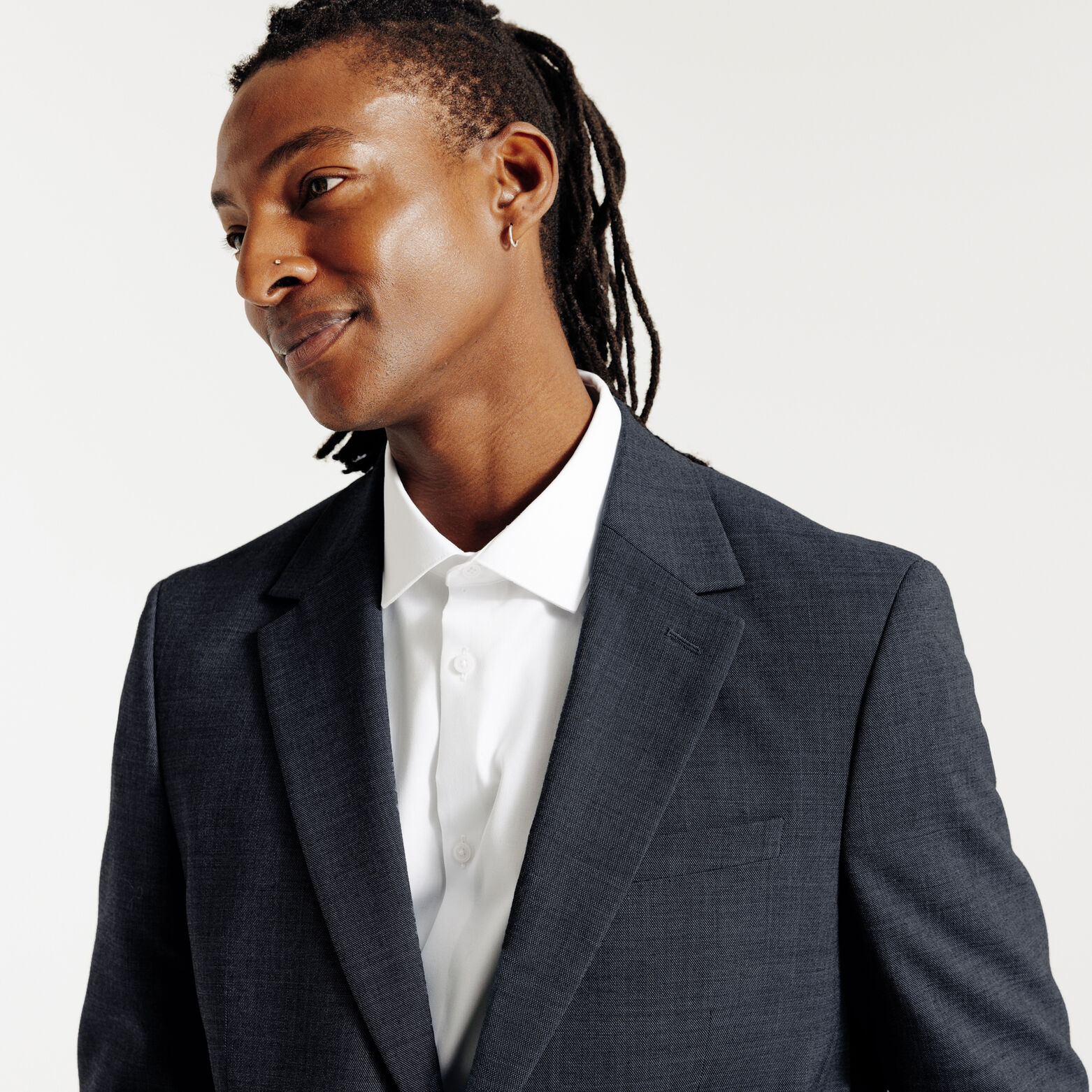 Veste de costume confort bi-ton