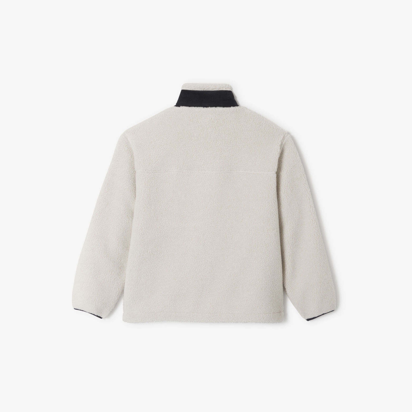 Veste zipp&eacute;e en sherpa contrast&eacute;e