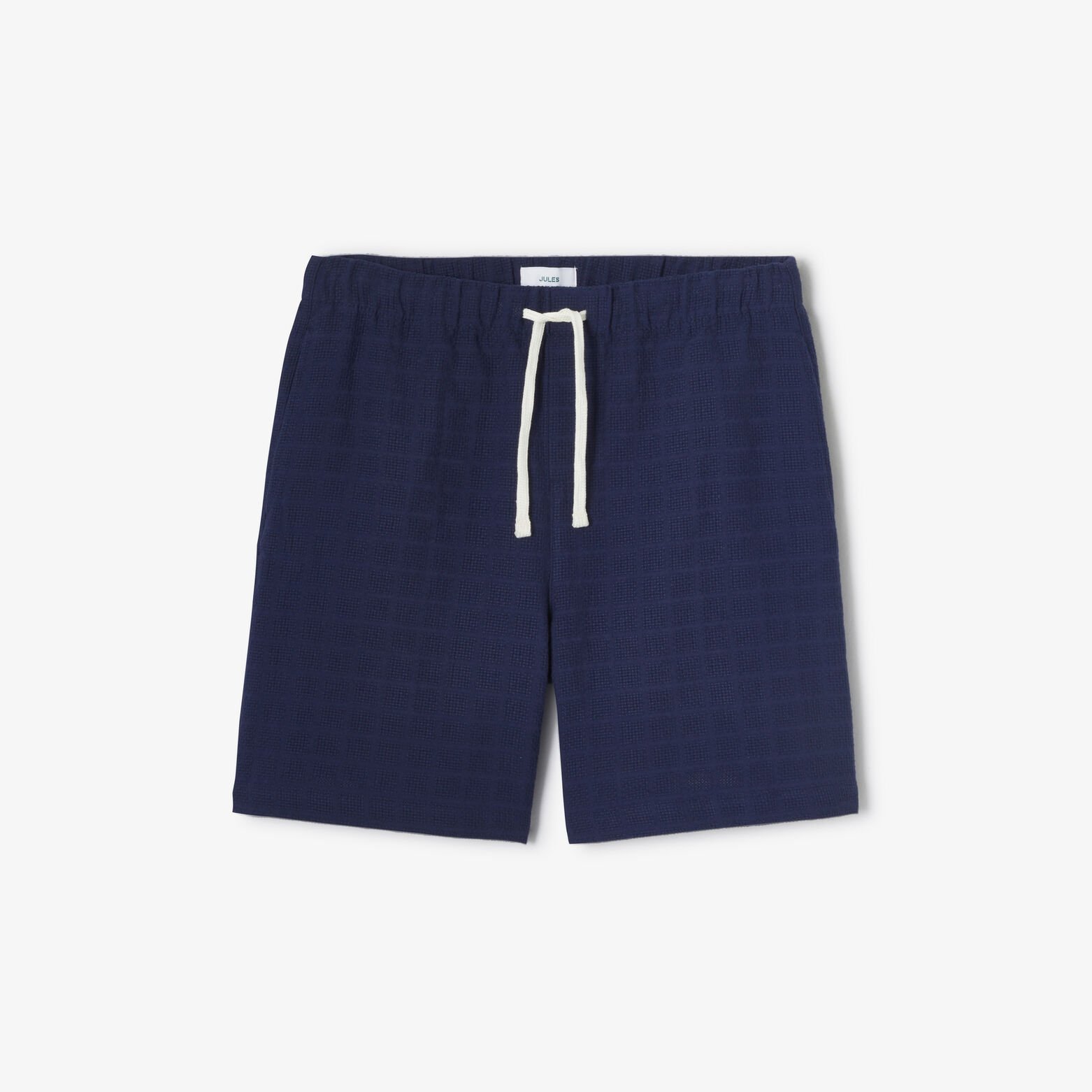 Bermuda taille &eacute;lastiqu&eacute;e uni