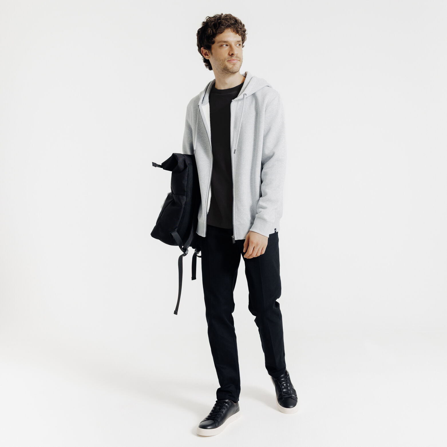 Tee shirt manches longues mati&egrave;re douce