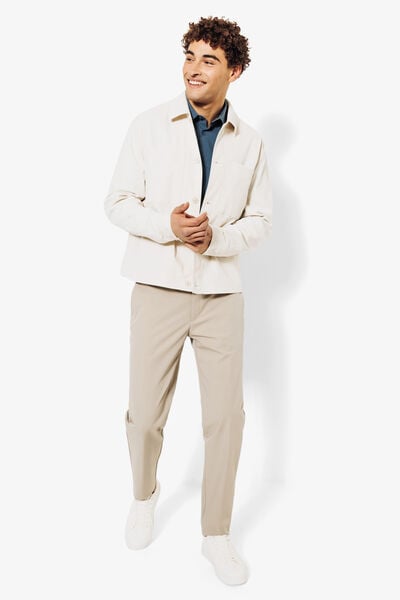 Chemise slim unie coton