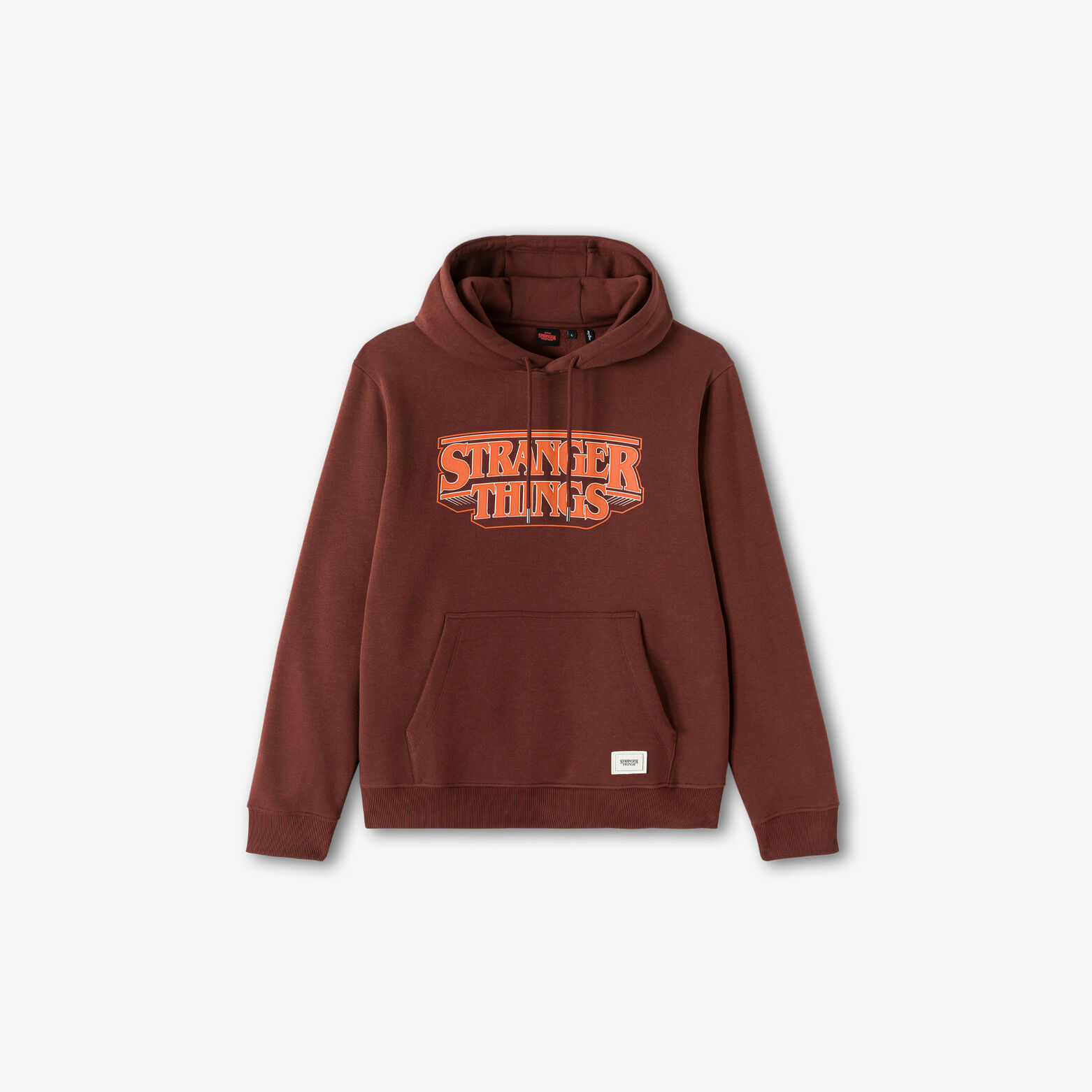 Sweat &agrave; capuche imprim&eacute; licence Stranger Things