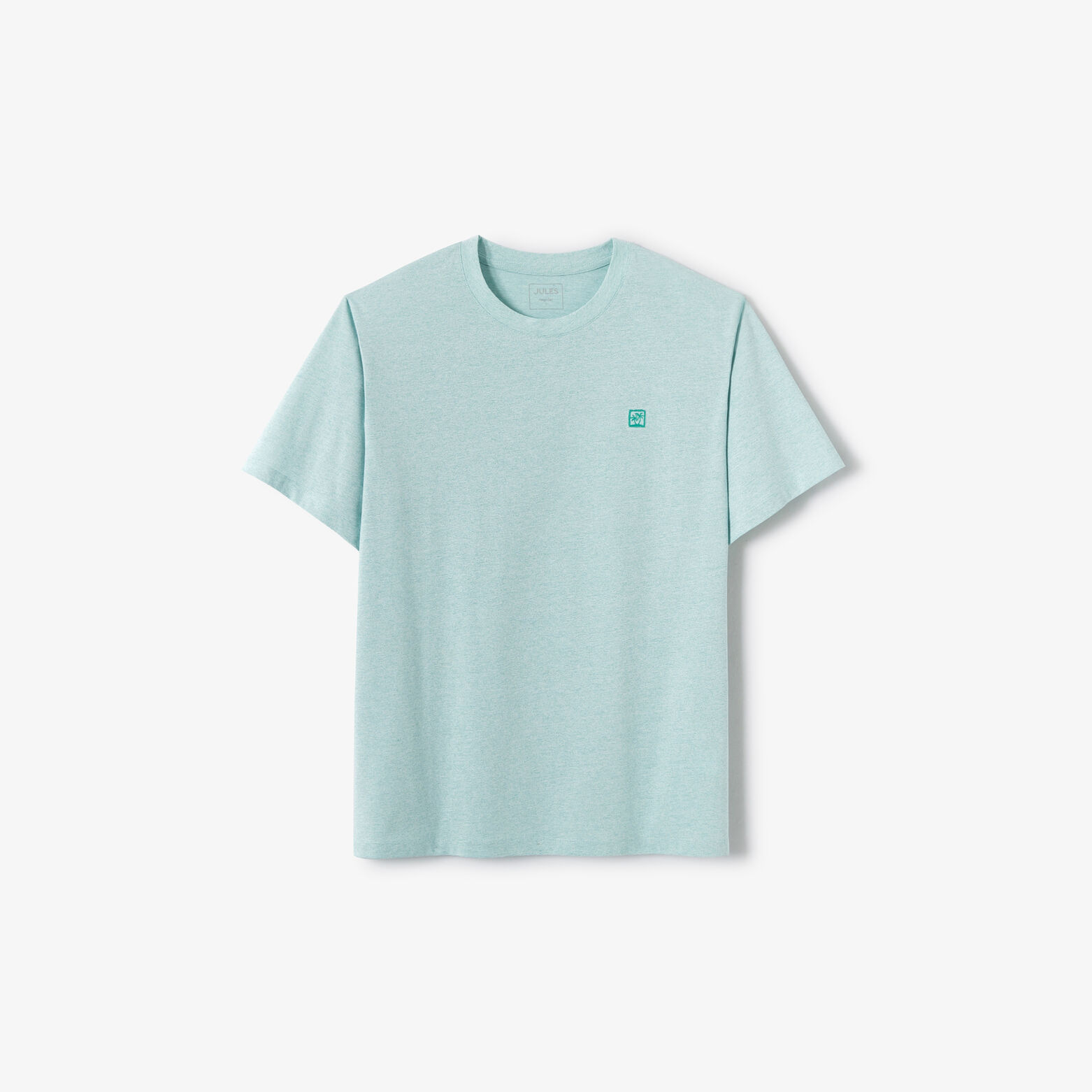 Tee shirt effet microray&eacute; broderie poitrine