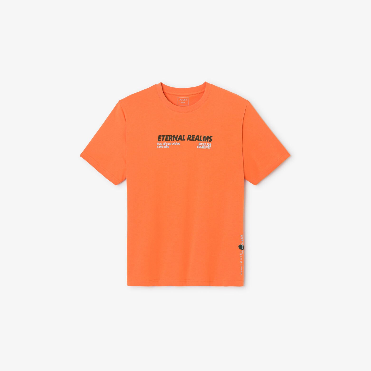 Tee shirt imprim&eacute; col rond