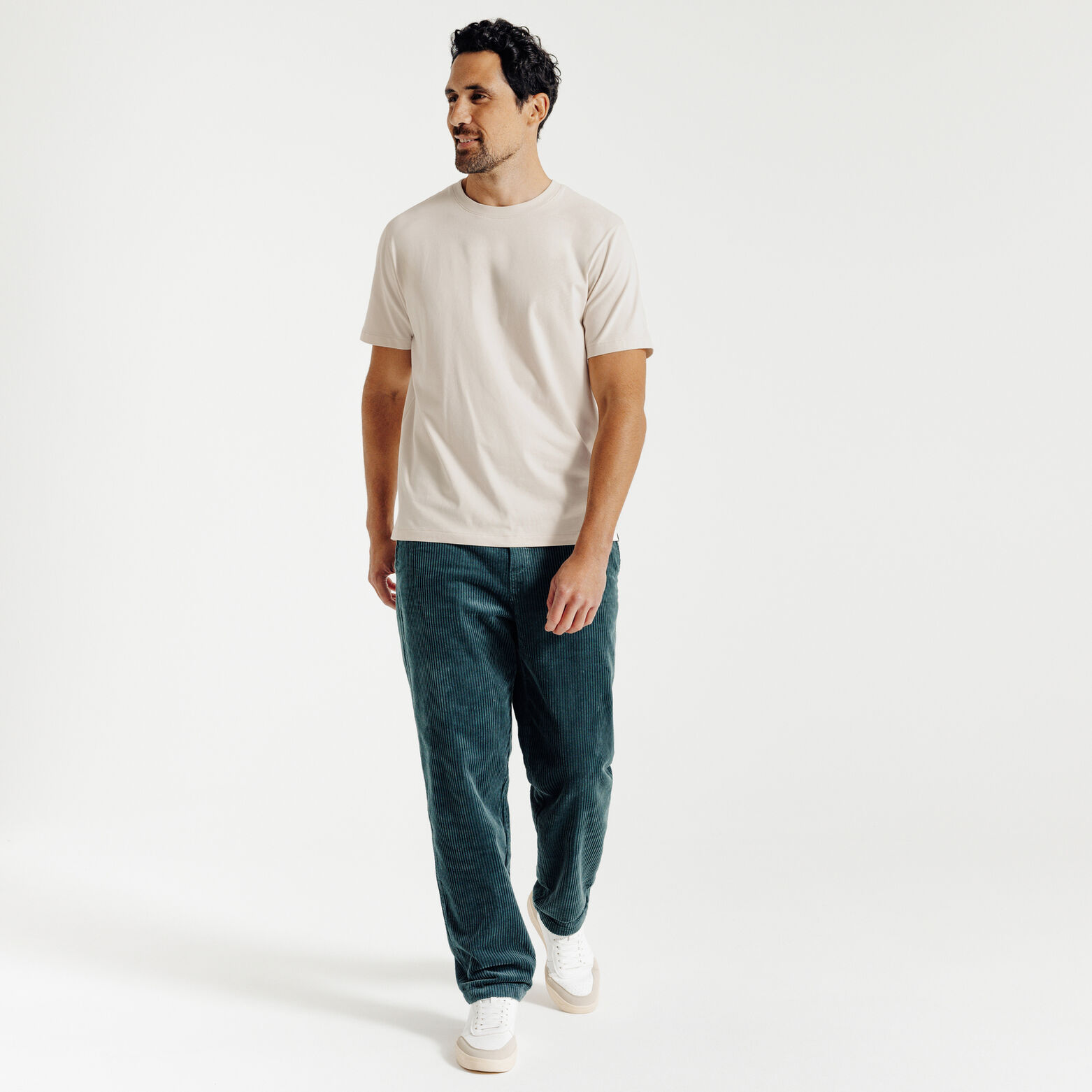 Tee shirt mati&egrave;re douce col rond