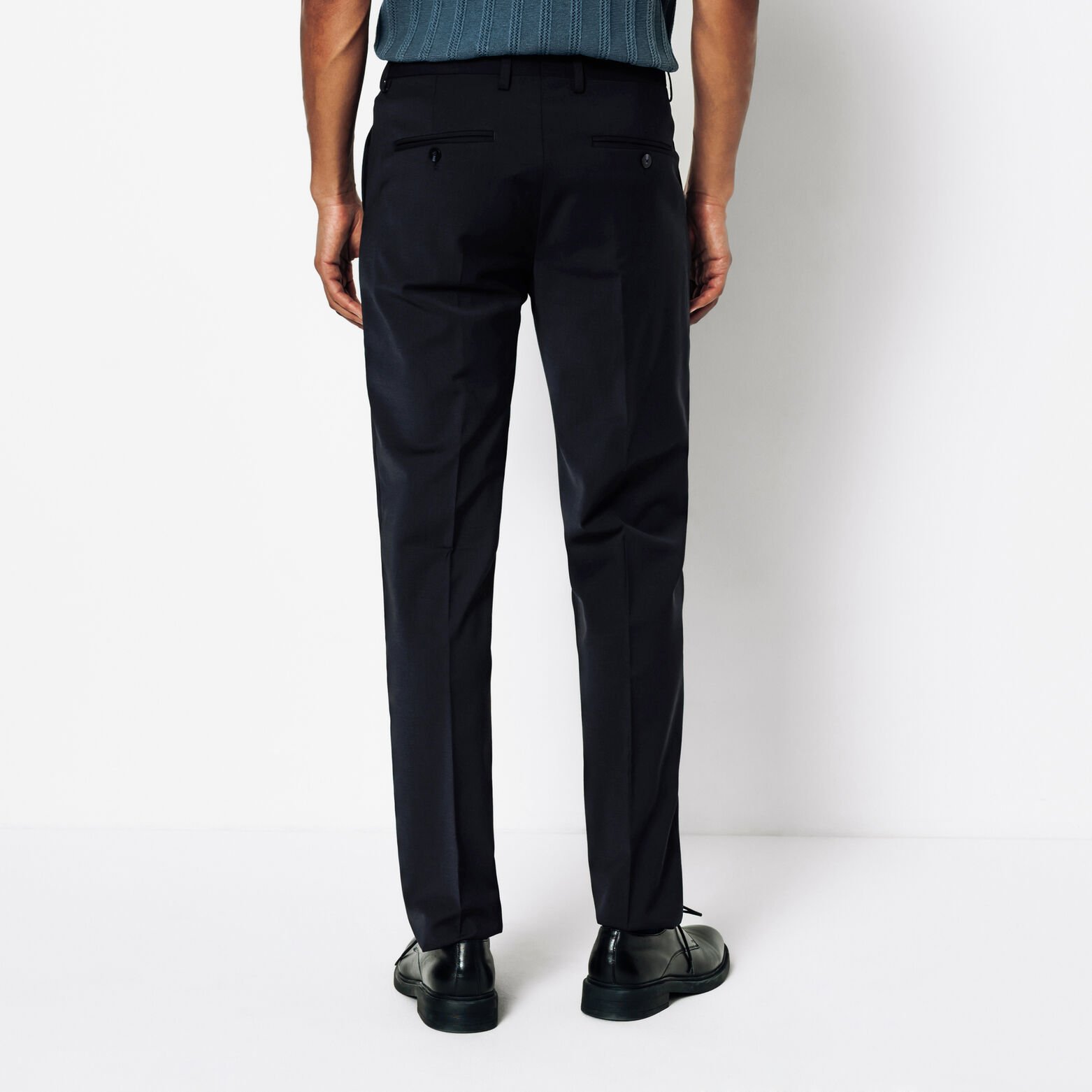 Slim fit kostuumbroek