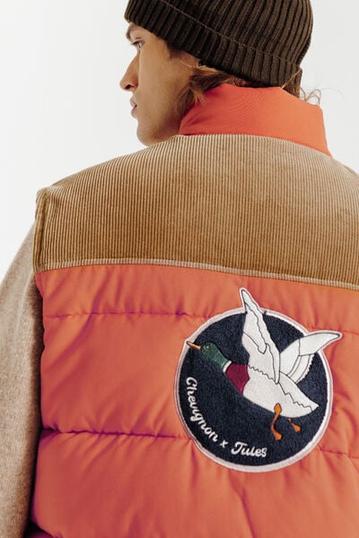 Doudoune sans manche Chevignon x Jules