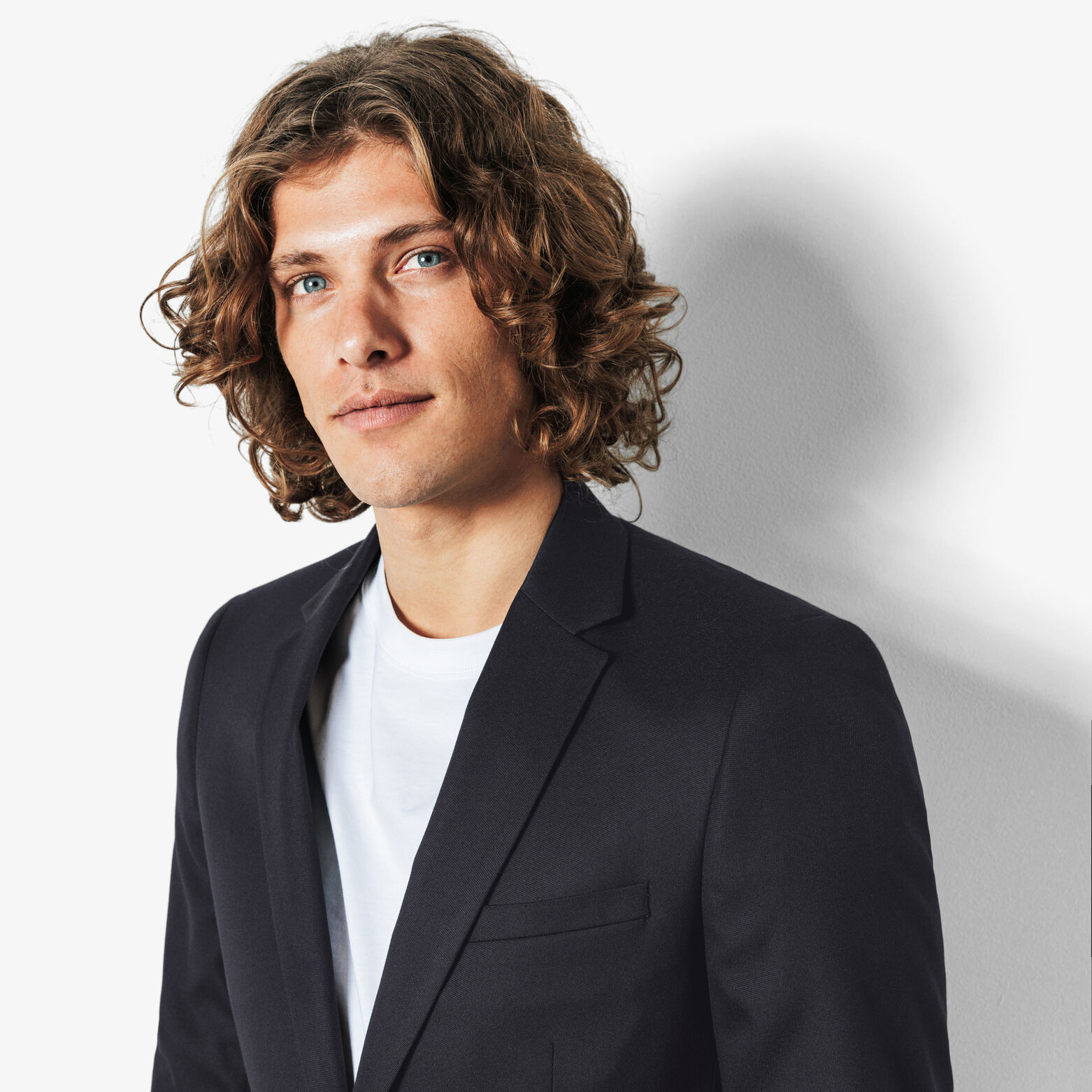 Slim fit kostuumvest