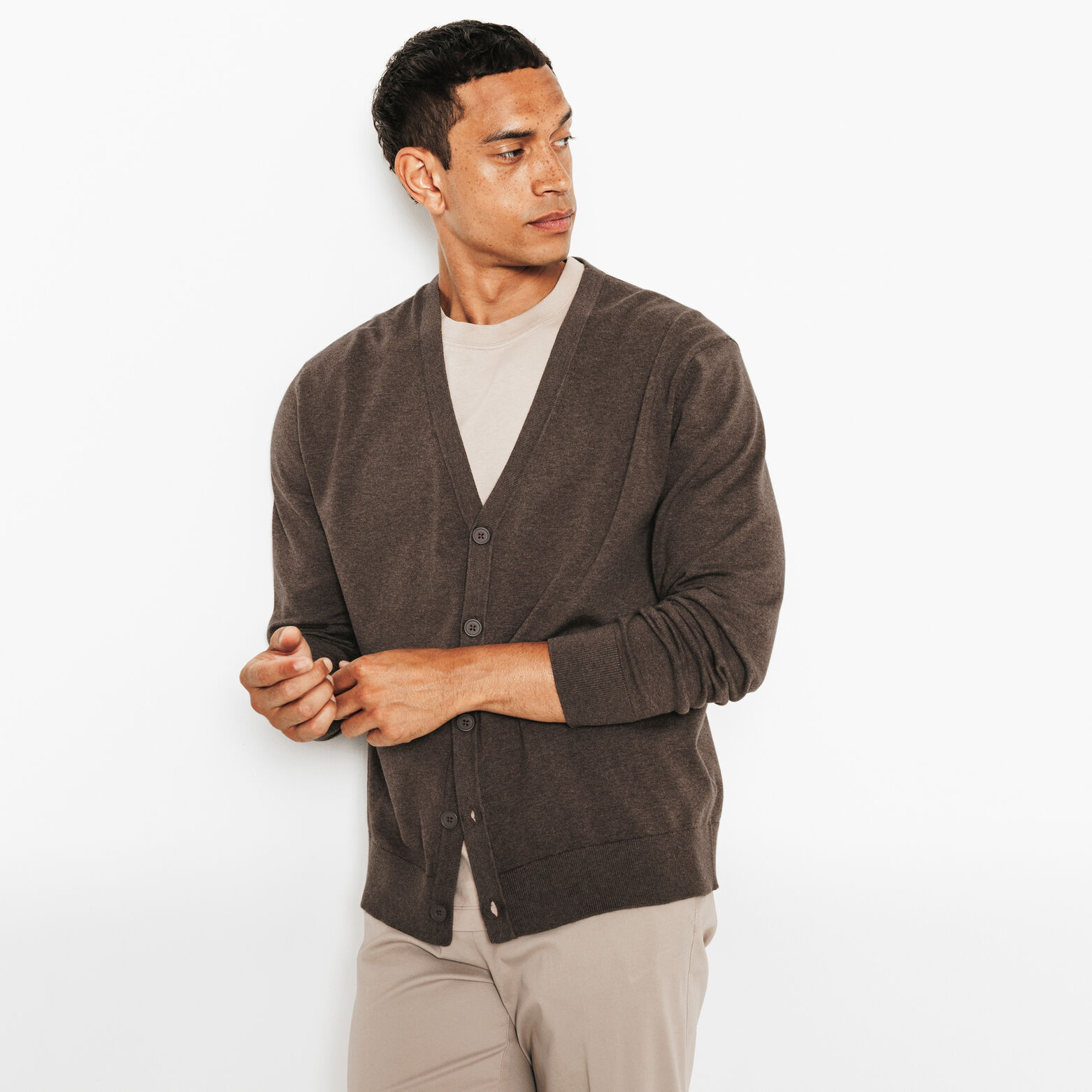 Cardigan boutonn&eacute;