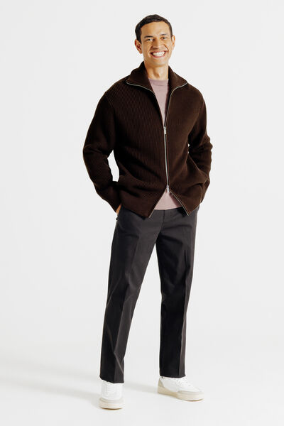 Gilet zipp&eacute; col camionneur