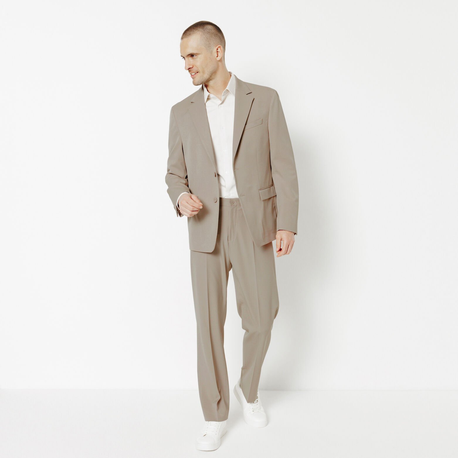 Costume 2 pi&egrave;ces loose - Ecru