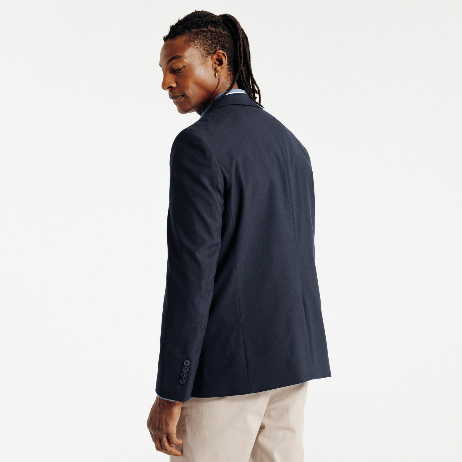 Veste de costume confort double boutonnage