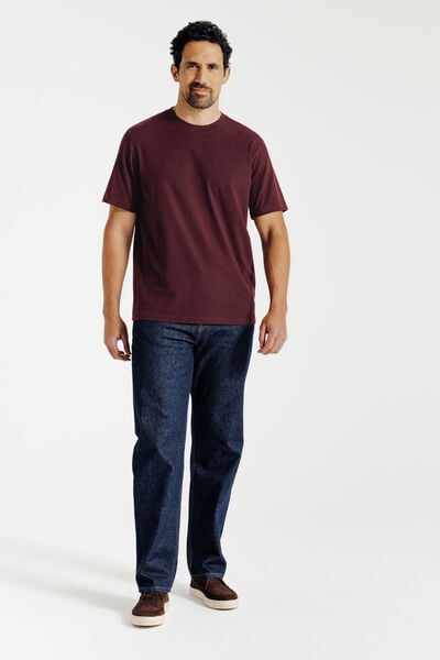 Tee shirt mati&egrave;re douce col rond