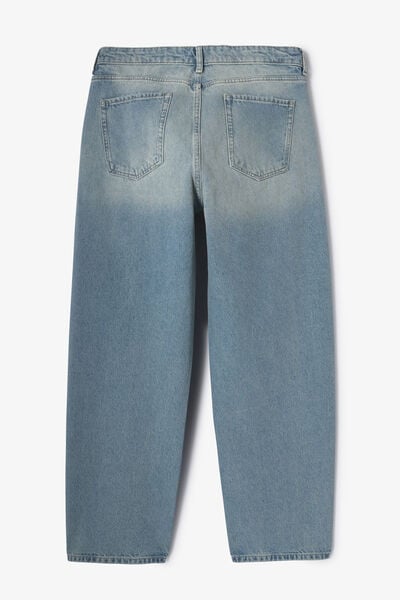 Jean skateur coutures tournantes