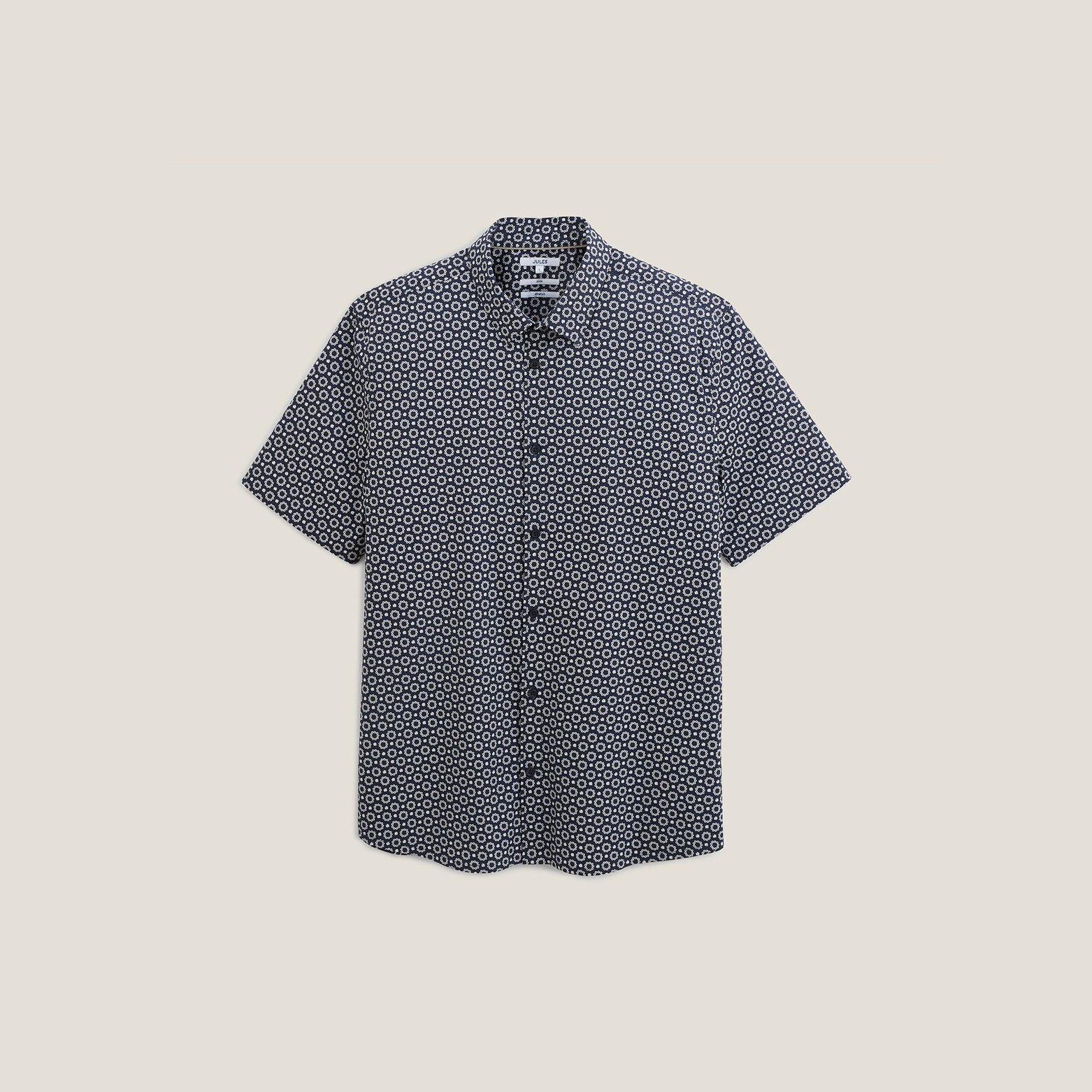 Chemisette en coton avec  imprim&eacute;