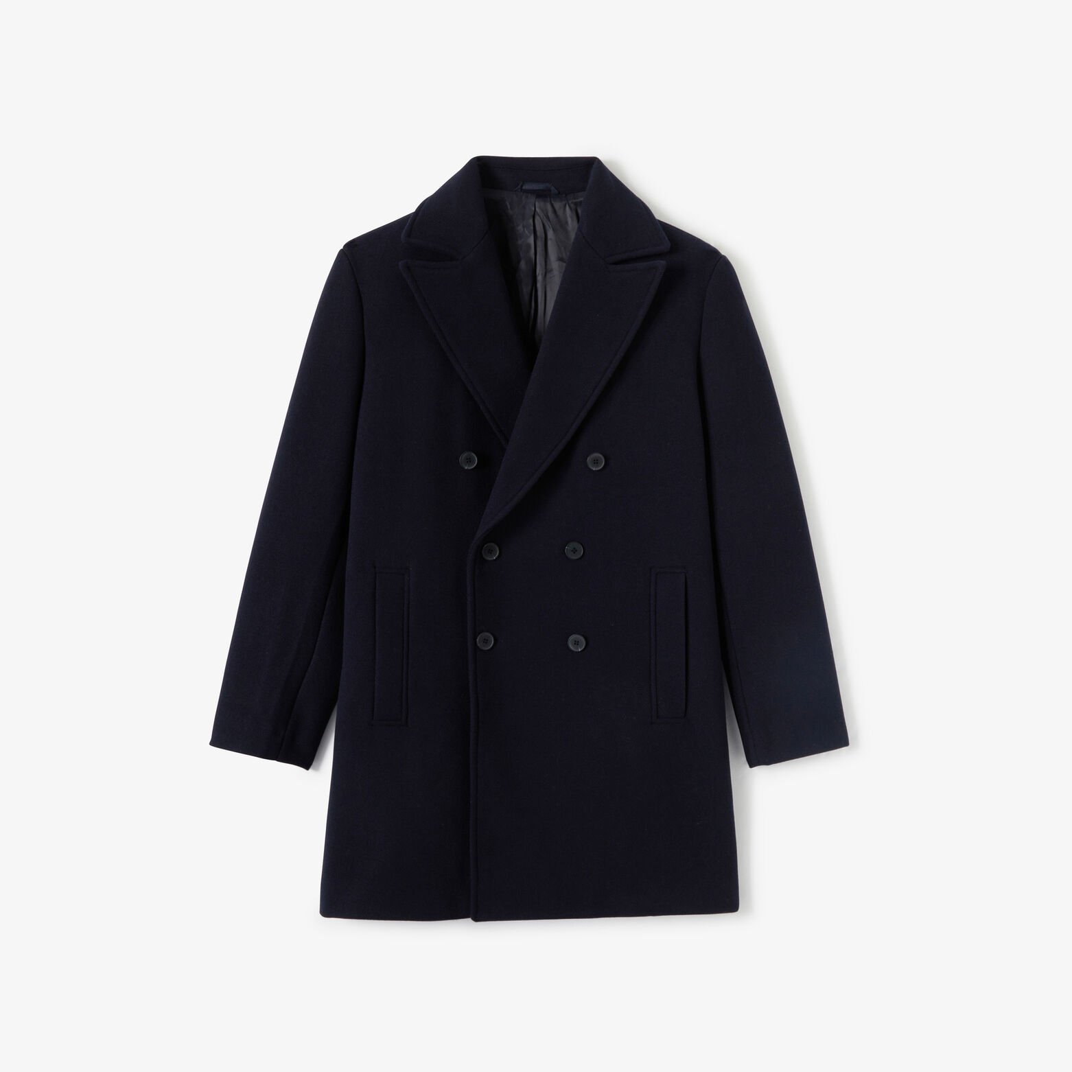 Manteau long hiver crois&eacute;