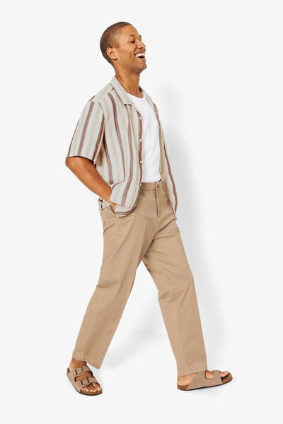 Chemisette en gaze de coton ray&eacute;e