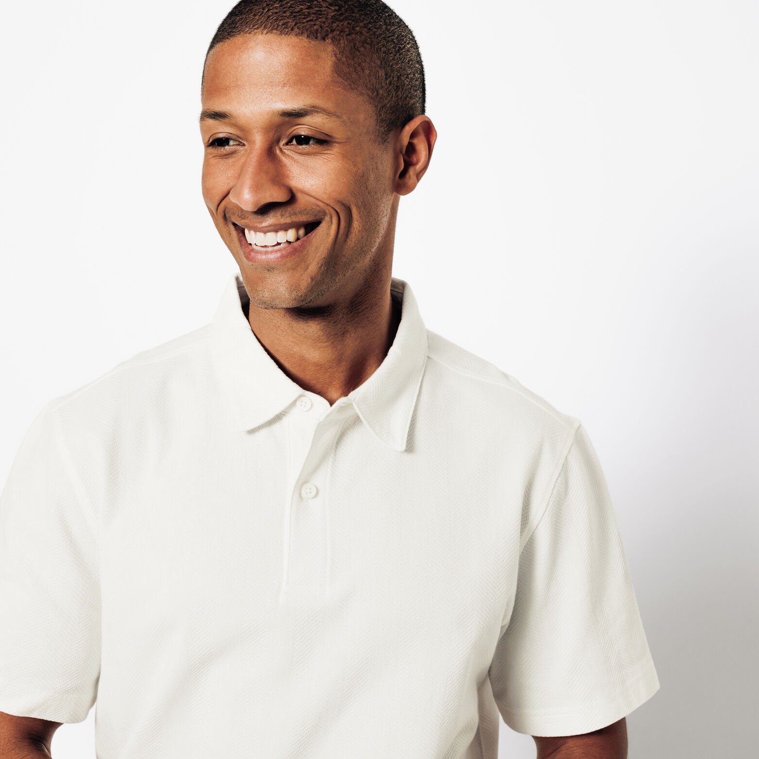 Polo manches courtes chevron