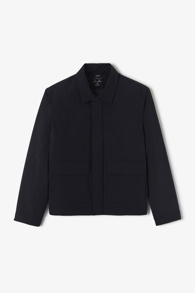 Blouson col chemise rembourr&eacute;