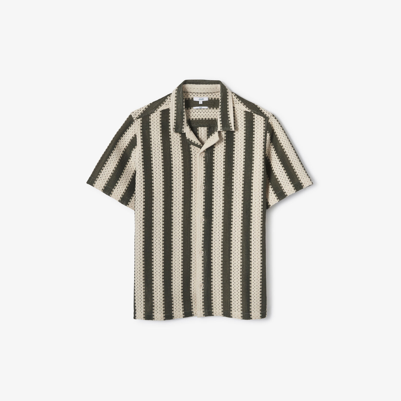 Chemisette en crochet col requin