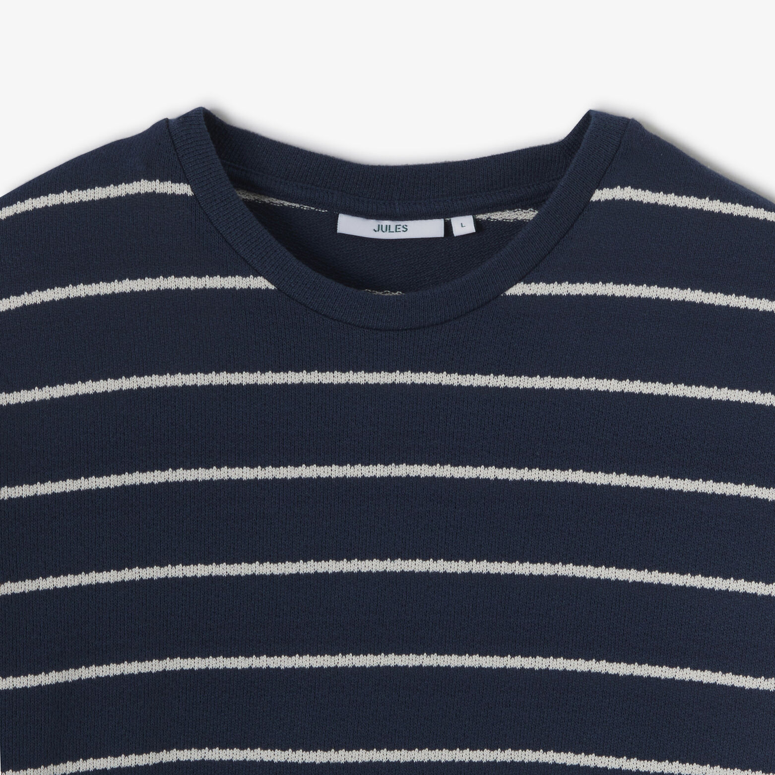 Gestreept t-shirt in tricot