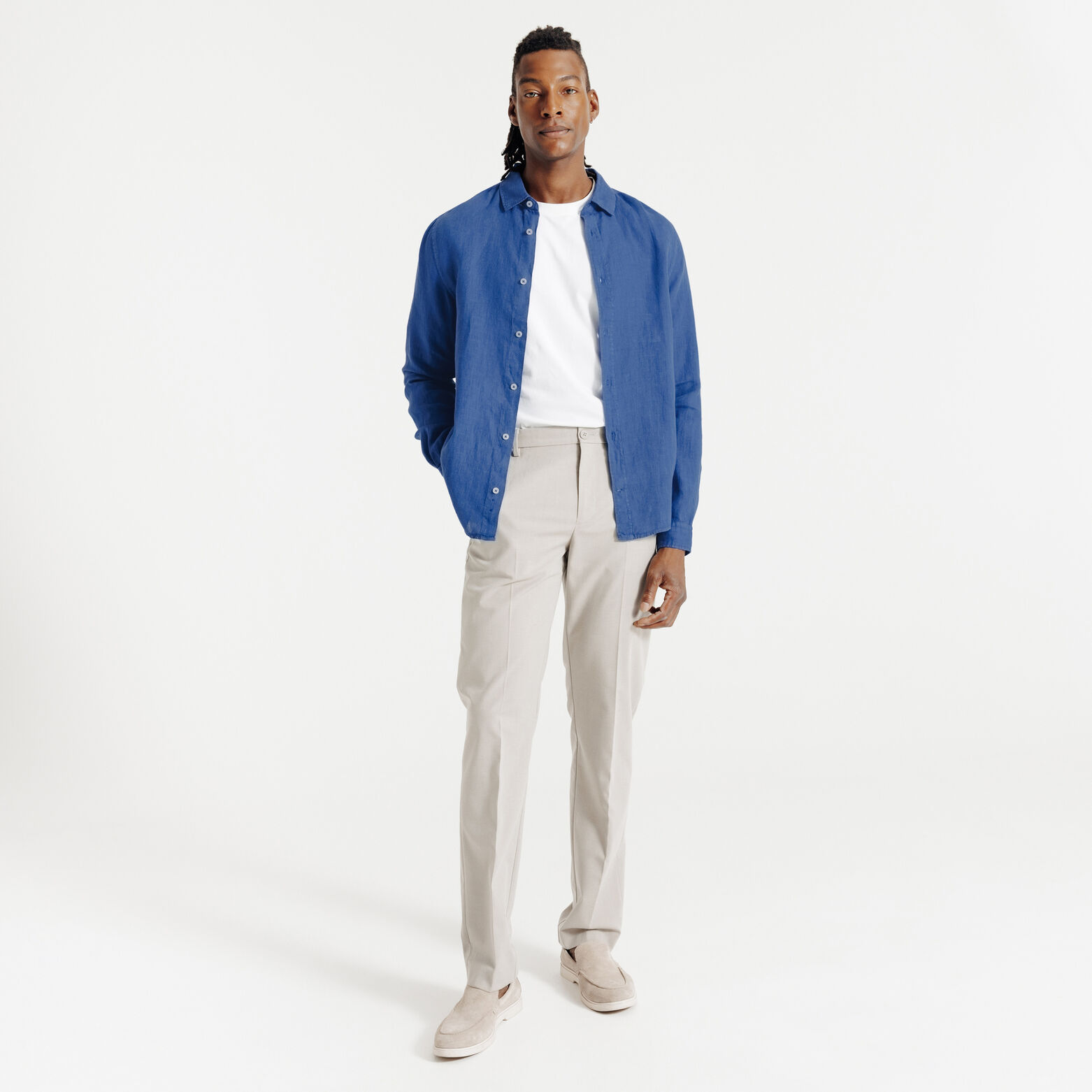 Chemise en lin regular