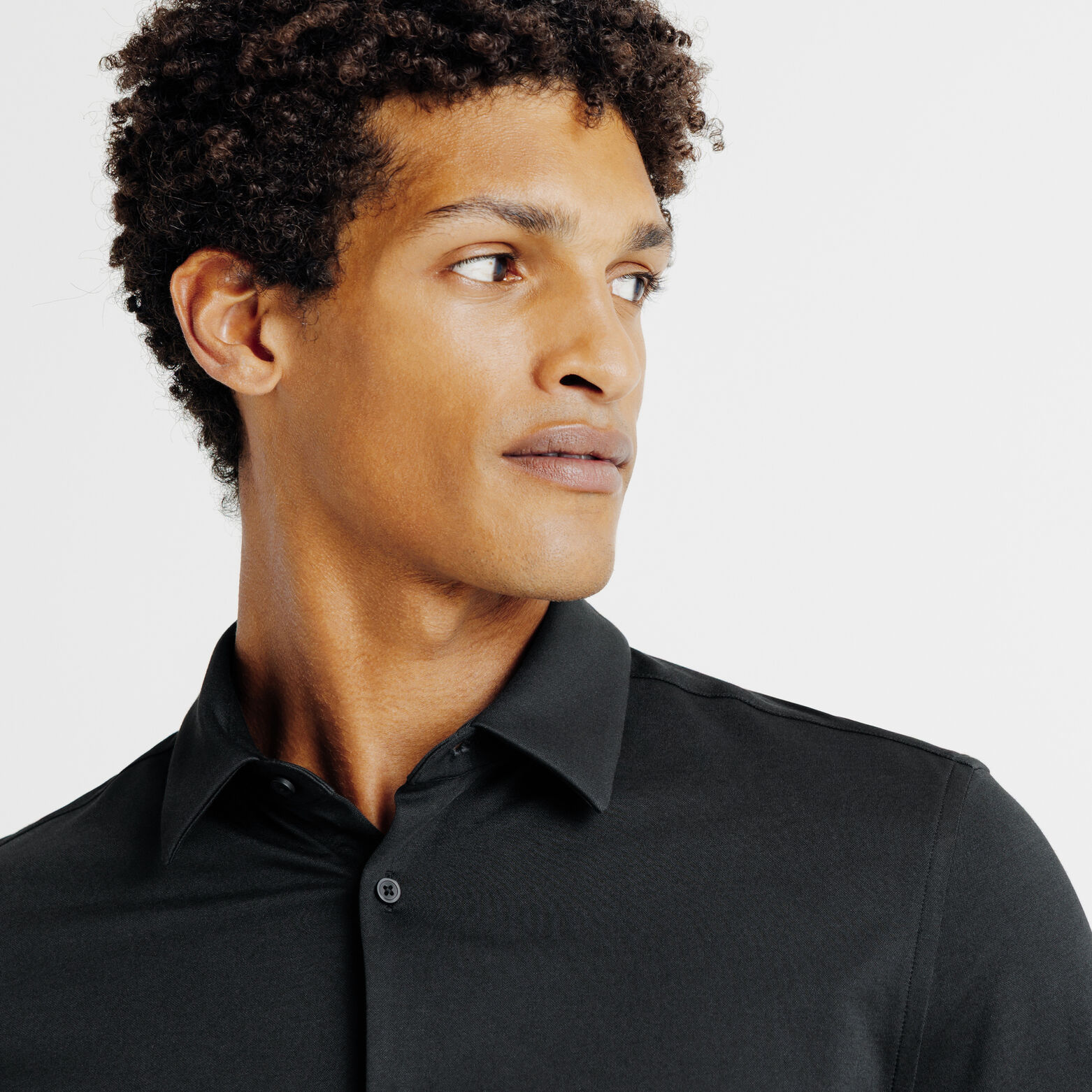 Regular fit hemd in katoenstof