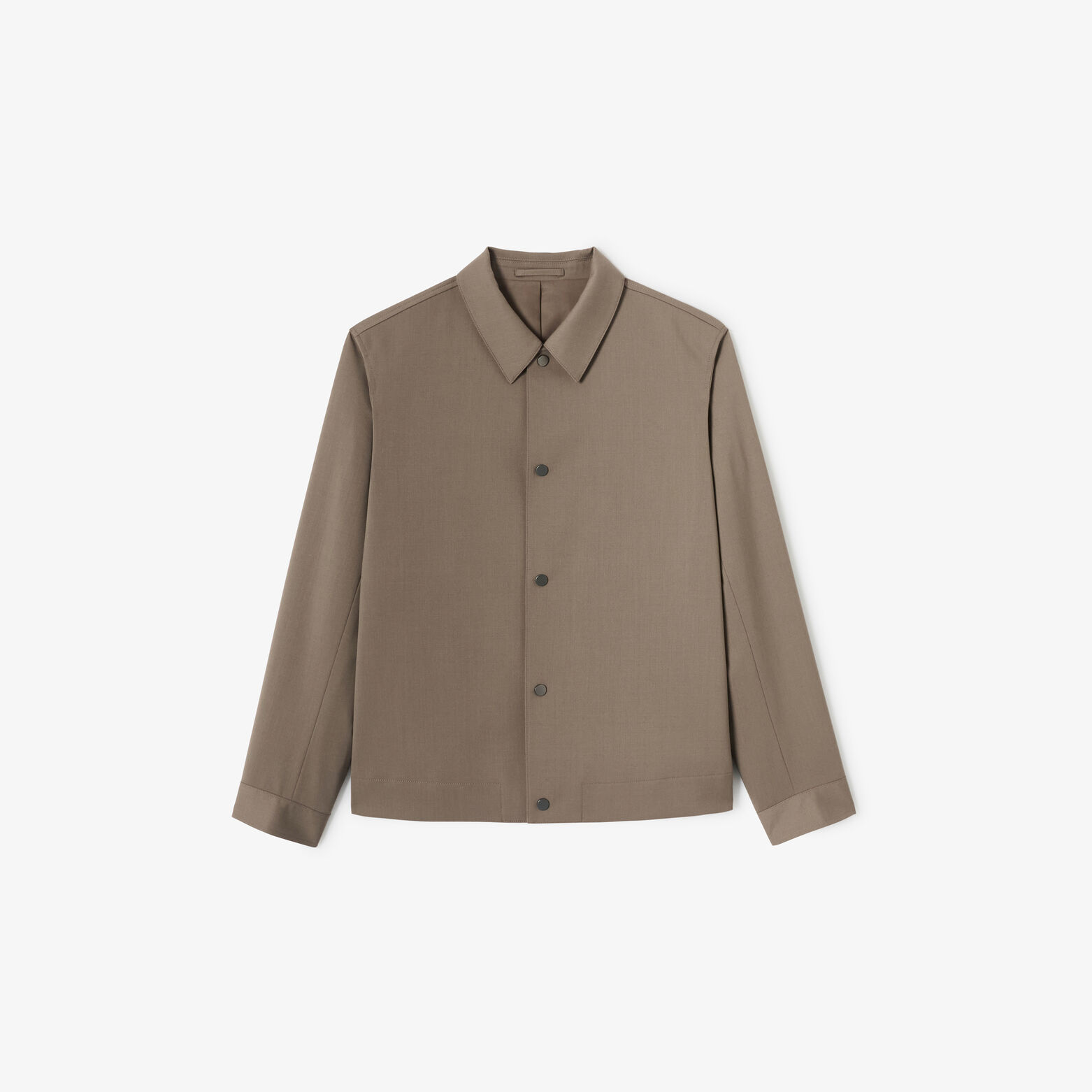 Veste pressionn&eacute;e col chemise