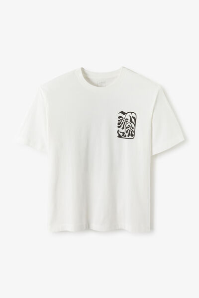 Tee shirt imprim&eacute; devant et dos fleurs