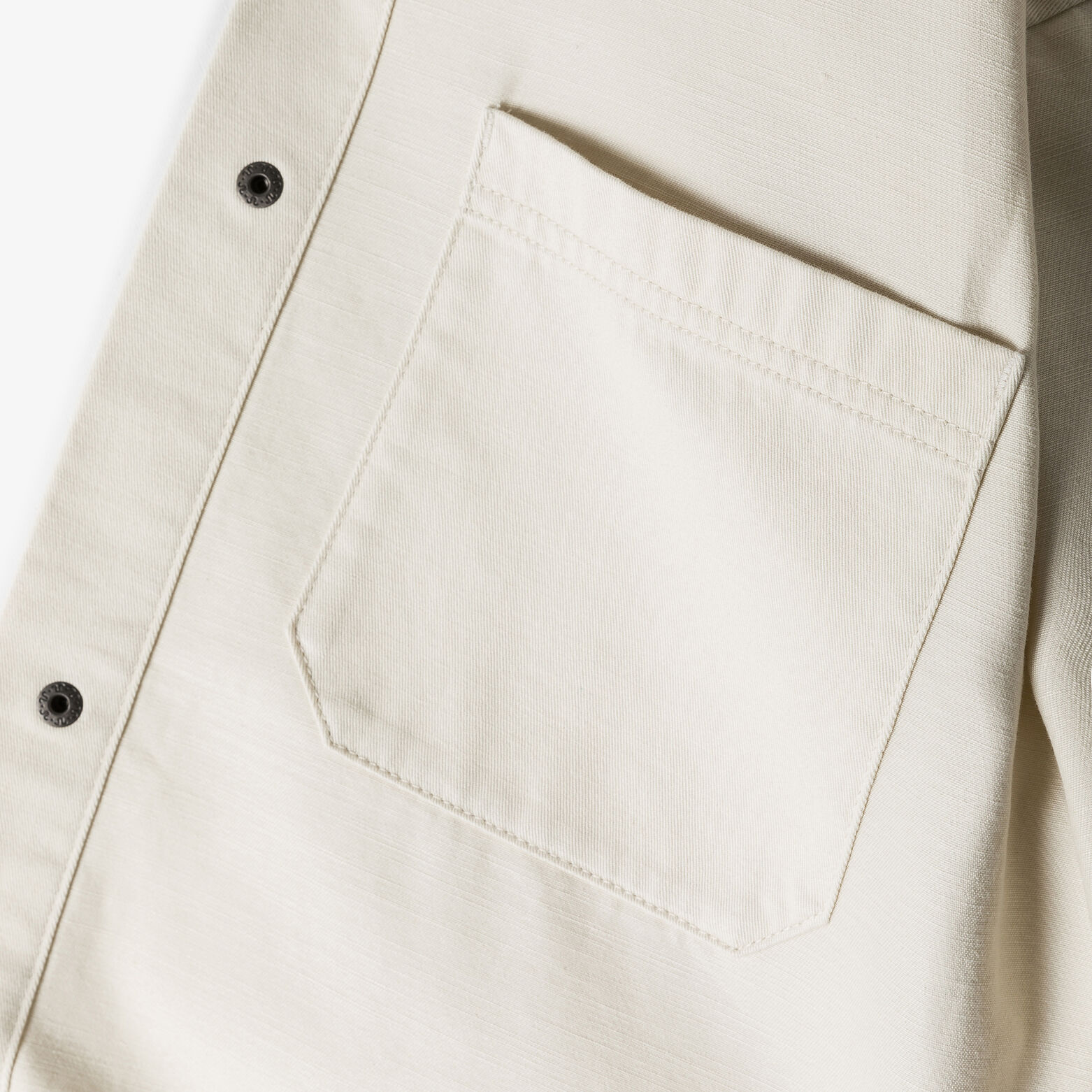 Overhemd in katoen met print