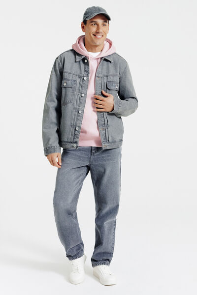 Sweat &agrave; capuche uni