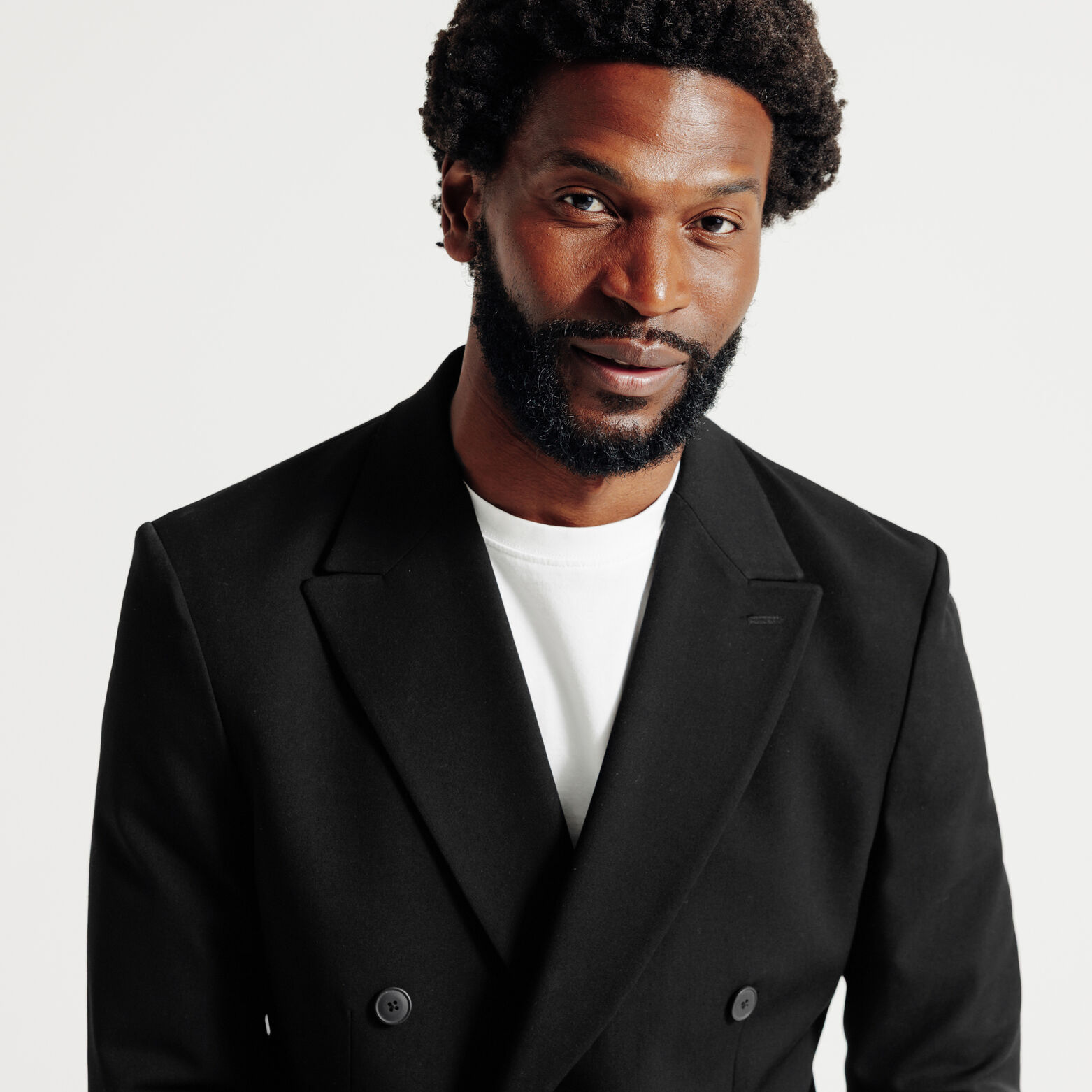 Veste de costume confort double boutonnage