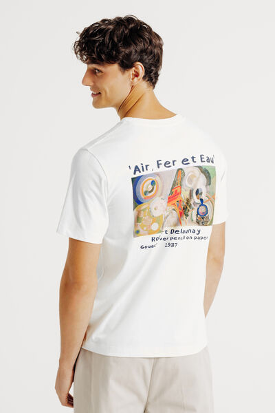 Tee shirt imprim&eacute; licence Delaunay