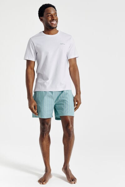 Ensemble pyjama short ray&eacute;