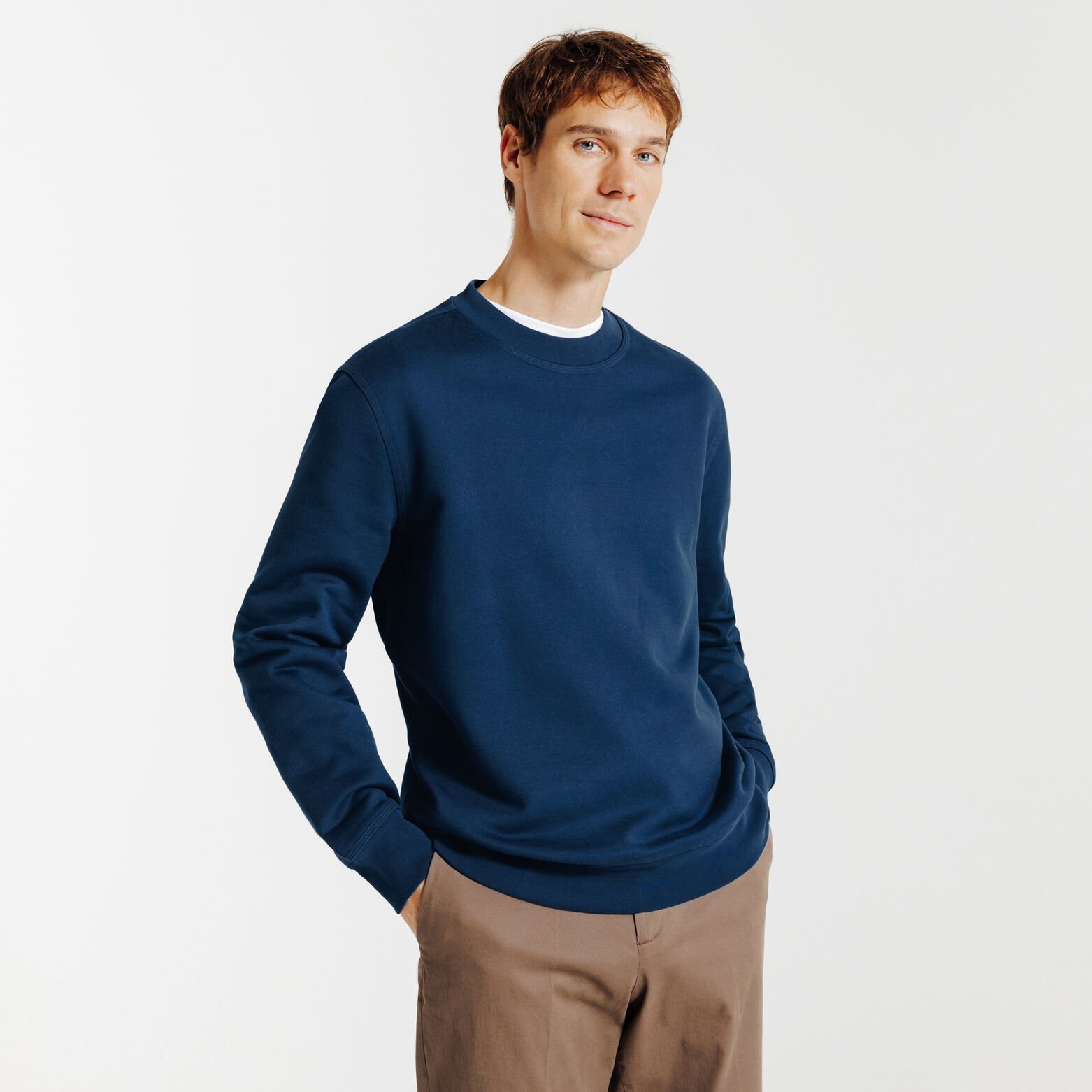 Sweat col rond uni "le parfait by JULES"