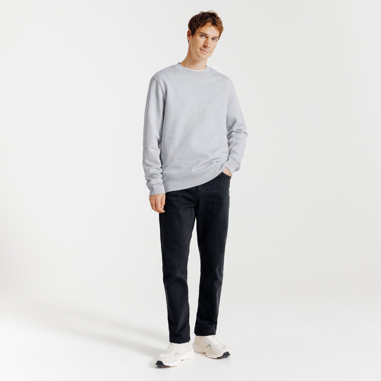 Sweat col rond uni "le parfait by JULES"