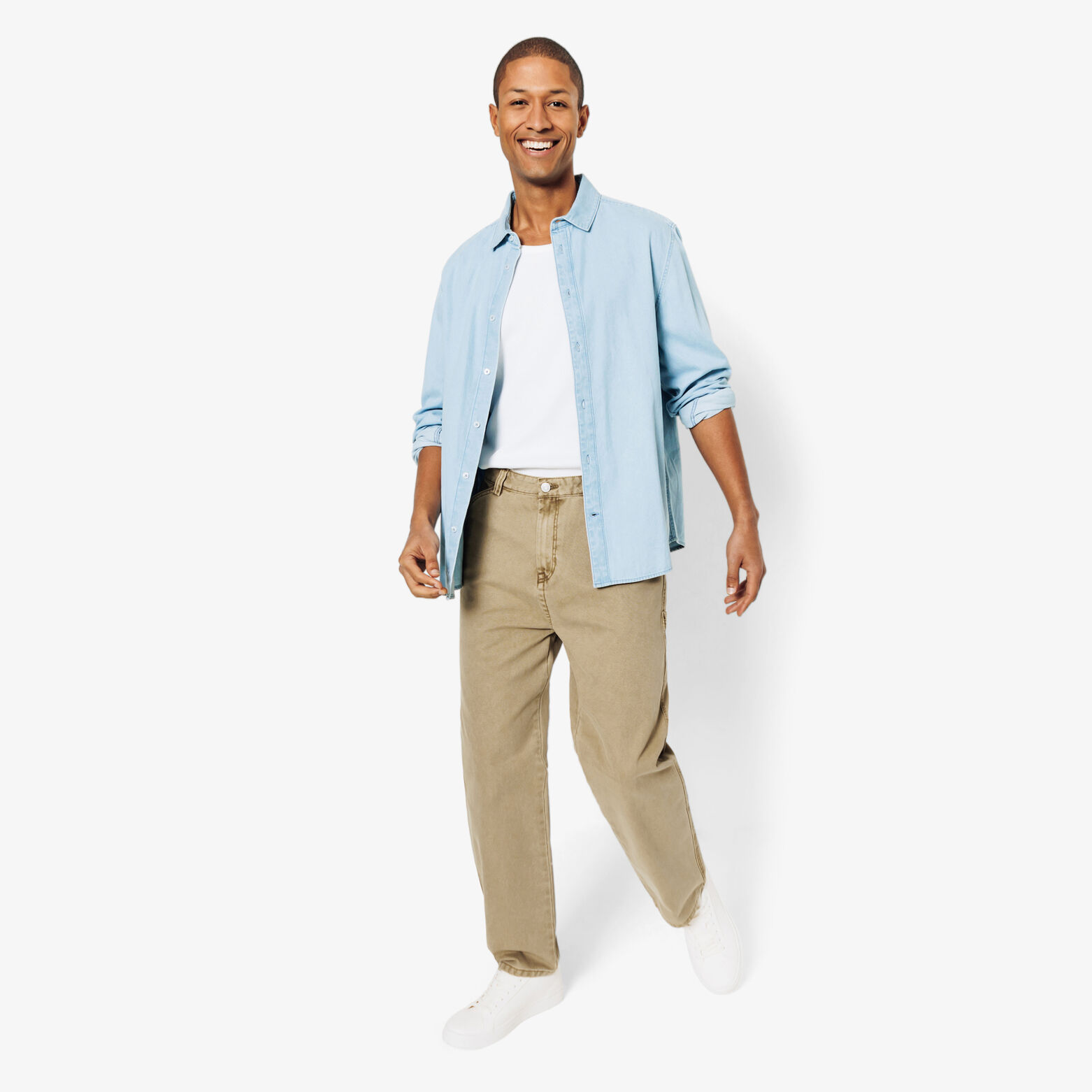 Pantalon large charpentier