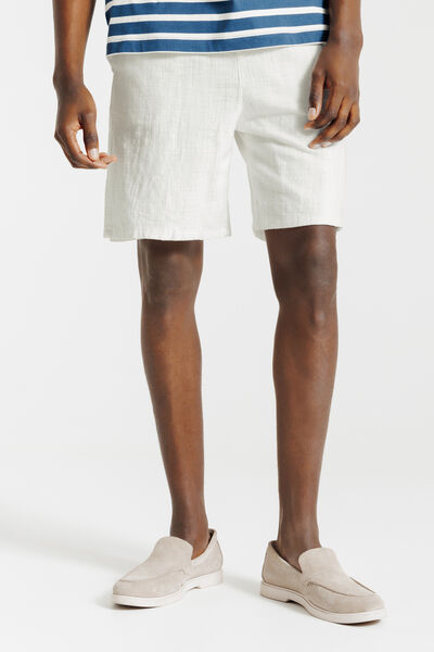 Bermuda taille &eacute;lastiqu&eacute;e