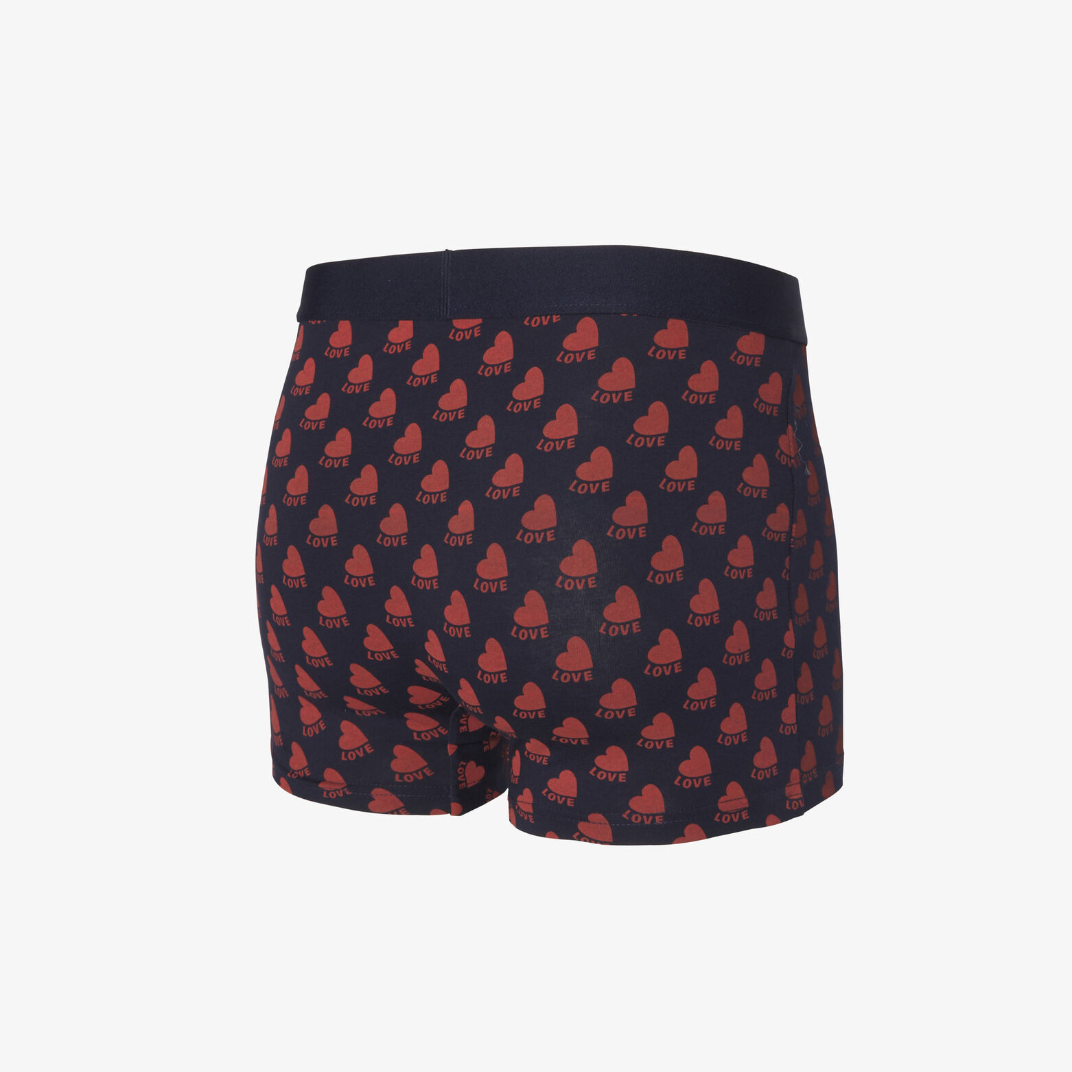 Boxer fantaisie c&oelig;ur love