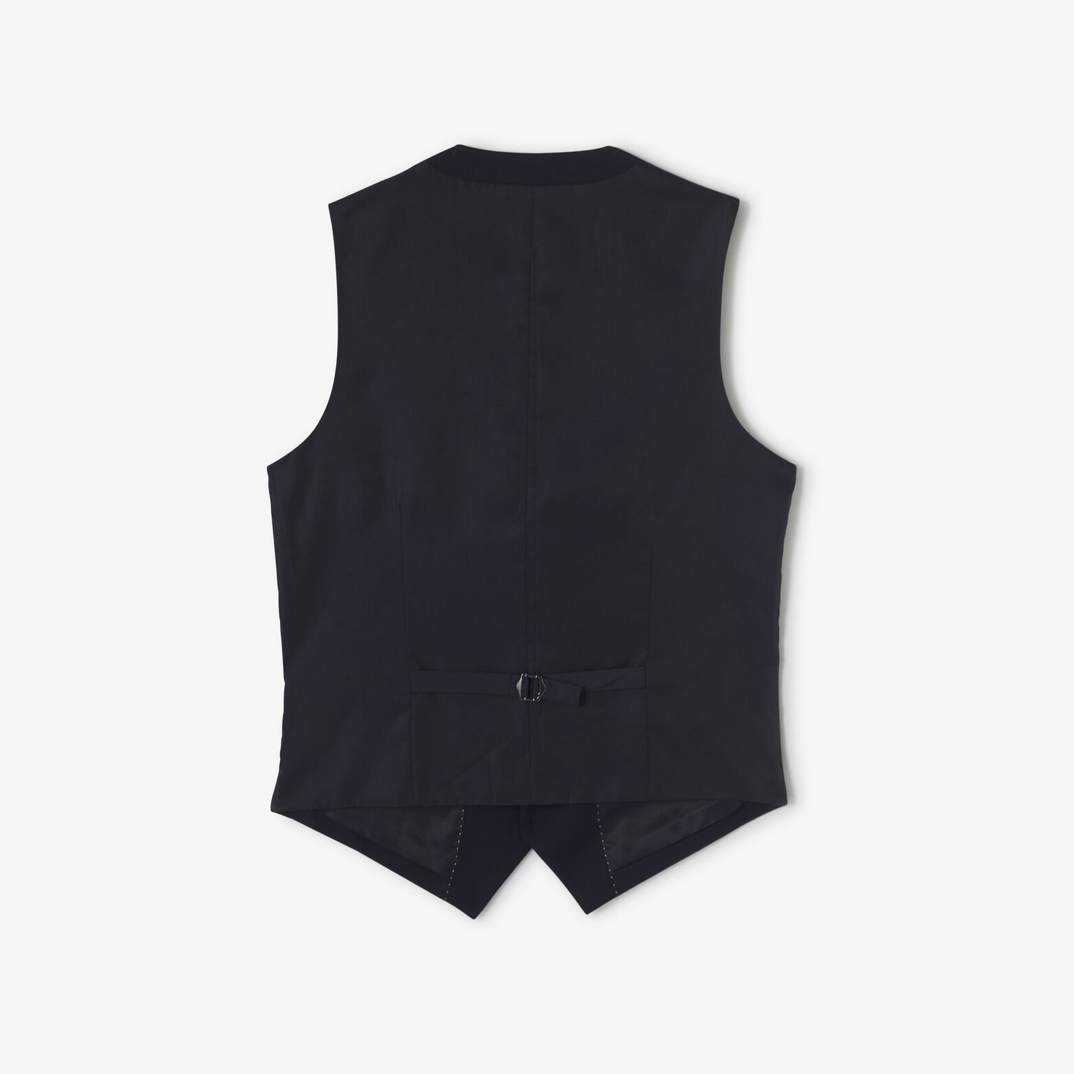 Slim effen kostuumgilet