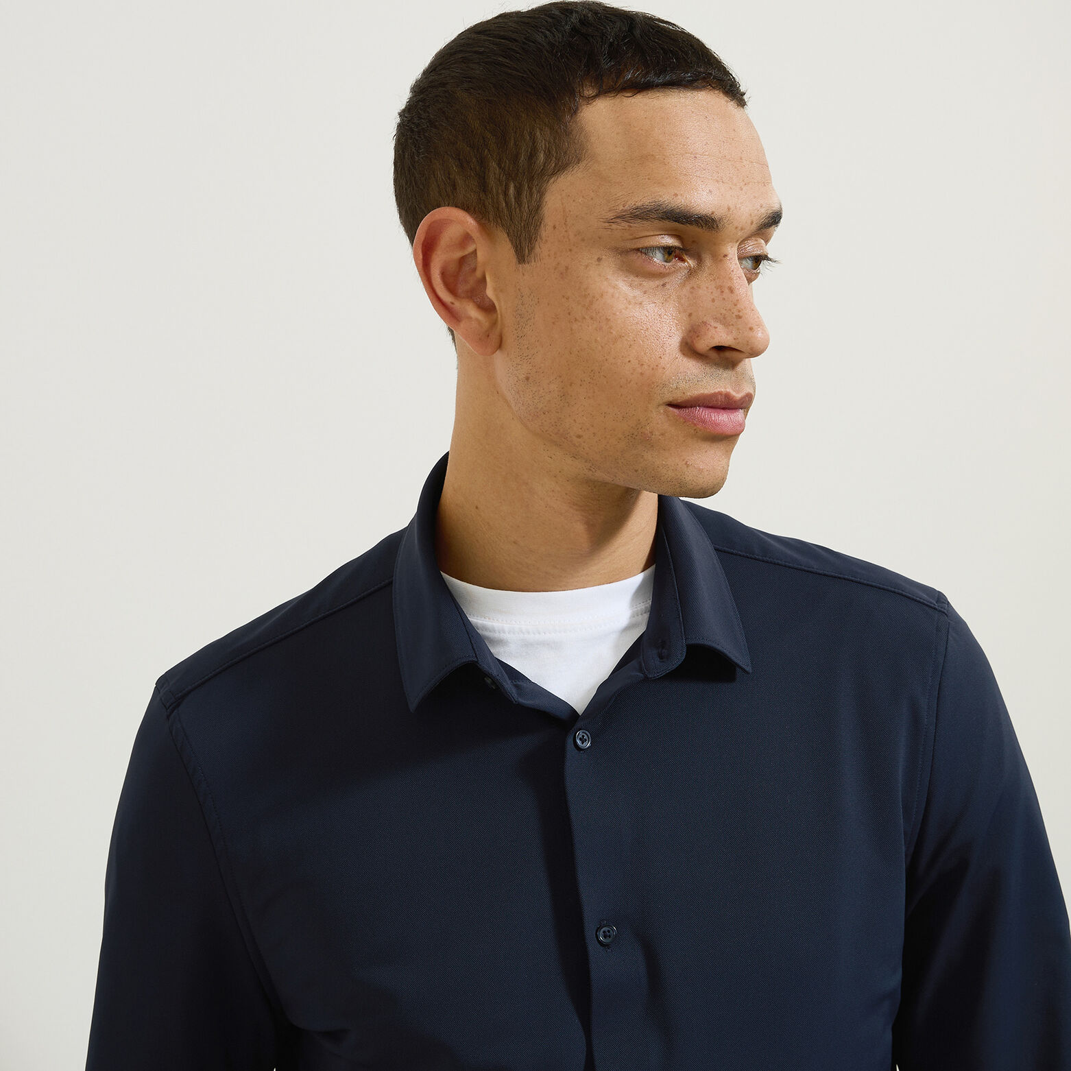 Chemise extra slim unie